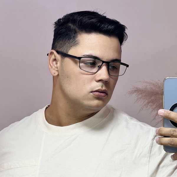 Armação de Óculos 202402 Esportivo Retangular Preto